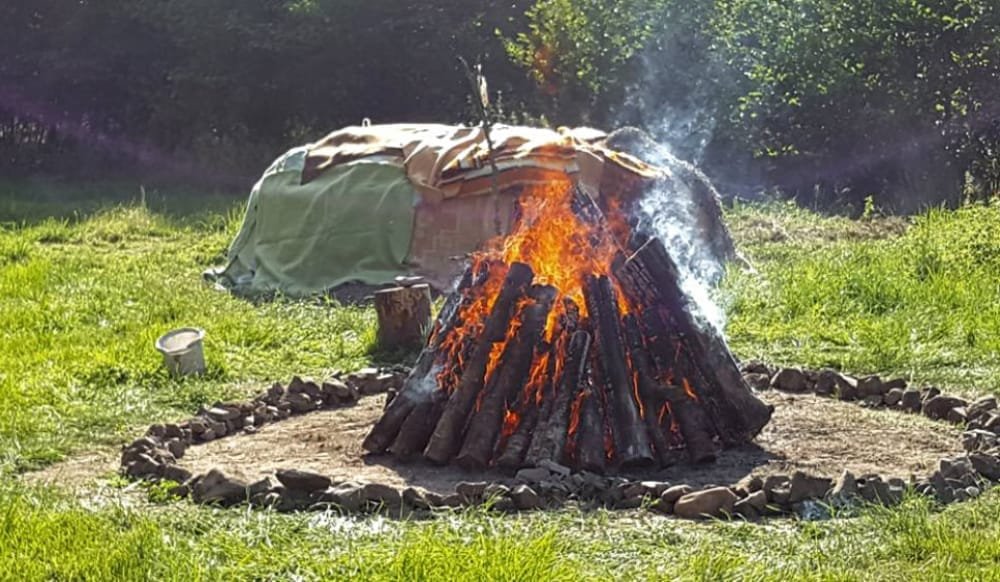 de zweethut nature speaks oude ceremonie